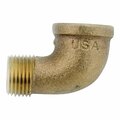 Anderson Metals Elbow Brass 90Deg St Ipt 1/2 738116-08